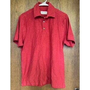 Coastaoro Polo Mens Small Red Short Sleeve Shirt 100% Cotton Gorpcore Outdoors